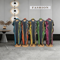 Ensemble de robes en polyester écologique pour femmes africaines grande taille, vêtements Kanga pour les occasions spéciales