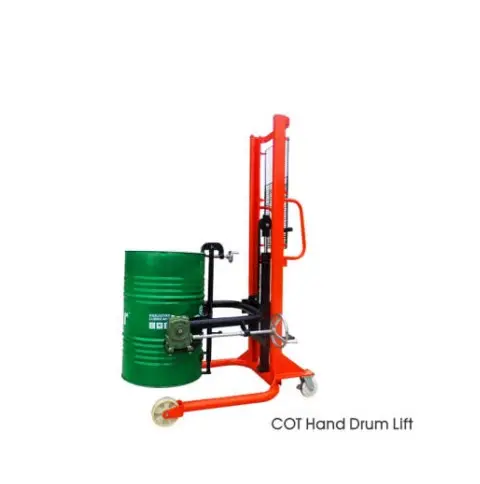 Maihui tambor de elevação manual portátil, elevador de tambor de mão hidráulico