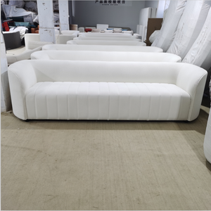 โซฟาหนังสไตล์อิตาเลียน โมเดิร์น เรียบหรู ดูดี สวยงาม โซฟาหนังศิลปะ - Product Image 5