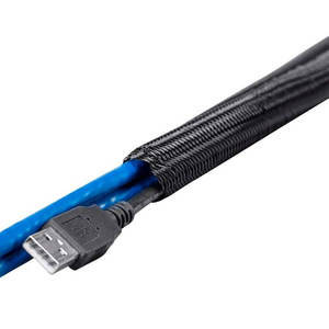 تصنيع شهادة UL قابلة للتوسيع <span class=keywords><strong>PET</strong></span> مضفر Sleeving - Product Image 2