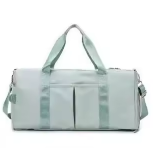 Custom Color Dry Wet Sport Duffel <strong>Holdall</strong> Training Yoga Travel Overnight Weekend Shoulder Tote Gym Bag with Shoe Compartment - Product Image 1