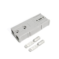 Conector de Batería para Carro de Golf ANKG de 50 Amperios con Desconexión Rápida, Seguro al Tacto, para Cable de Carga y Vehículos Eléctricos