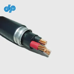 600V 5KV 8KV 15KV 3C 4C 4/0 AWG Multiconductor XLPE FR-PVC AIA Aluminum Interlocked Armored Cable