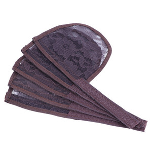 <span class=keywords><strong>Redecilla</strong></span> <span class=keywords><strong>para</strong></span> hacer pelucas de cola de caballo, <span class=keywords><strong>negra</strong></span>, marrón, beige, con correa ajustable, red <span class=keywords><strong>para</strong></span> tejer pelucas de cola de caballo - Product Image 5