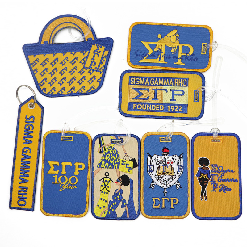 Custom Royal Zeta Phi Beta Luggage