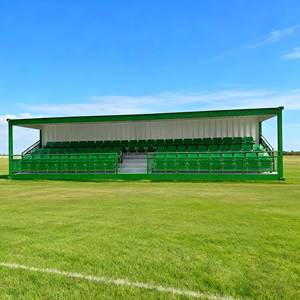 Tribune de football portable en acier, tribunes pour spectateurs sportifs, tribune de stade de football avec roulettes pour la vente en Irlande et au Royaume-Uni - Product Image 3