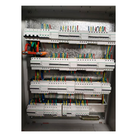 Ensemble complet personnalisé de panneaux de commande électriques triphasés, coffret de disjoncteurs, armoire de distribution d'alimentation principale, panneau électrique