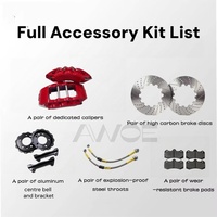 Kit complet d'étriers de frein à 6 pistons 9040, disque de 355 mm, roues de 18 pouces pour Toyota Supra Mk4 A80 JZA80 2JZ-GTE Twin Turbo 1993-2002