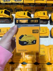 Batería Duradera <span class=keywords><strong>Dewalt</strong></span> de <span class=keywords><strong>18V</strong></span>-20V 5Ah Compatible con Herramientas Inalámbricas <span class=keywords><strong>DC9096</strong></span> DC9098 DW9095, Batería de Repuesto de Larga Duración - Product Image 1