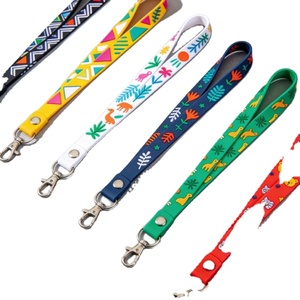 Quick Delivery Custom Design Creative Cartoon Printed Silicone <b>Lanyard</b> for Employee Badge and Factory Label - Product Image 1