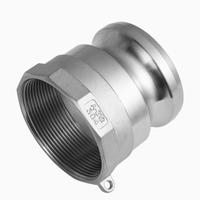 Raccord mâle Camlock en acier inoxydable type Carp Journey Factory avec filetage femelle pour tuyaux d'incendie, secours d'urgence en cas de catastrophe