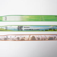 Pulsera RFID Ajustable Personalizada para Festivales de Música y Eventos Deportivos, Chip NFC de Fábrica, Tarjeta Pequeña de Tela para Control de Acceso