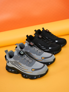 ZG 918-5 <span class=keywords><strong>Scarpe</strong></span> <span class=keywords><strong>da</strong></span> <span class=keywords><strong>Lavoro</strong></span> Antinfortunistiche <span class=keywords><strong>da</strong></span> <span class=keywords><strong>Uomo</strong></span> Nuove Sneakers Antigraffio e Antiperforazione con Chiusura a Rotella Nere Sportive e alla Moda - Product Image 6