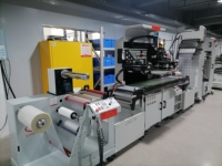 Machine d'impression sérigraphique universelle entièrement automatique à haute vitesse et haute efficacité pour imprimante d'étiquettes, fonctionnelle UV, électrique au graphène