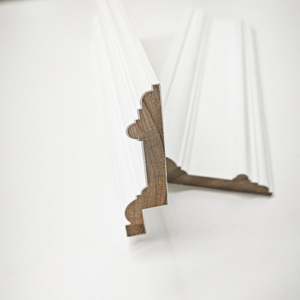 Белая грунтовка из сосны, современные формы для внутренней отделки, водонепроницаемые формы из древесины LVL - Product Image 3