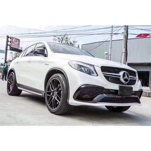 Refit pièces de voiture pare-chocs Kit carrosserie pour <span class=keywords><strong>Mercedes</strong></span> Benz GLE coupé C292 15-19 modifié en GLE63 coupé AMG comprend pare-chocs avant arrière - Product Image 2