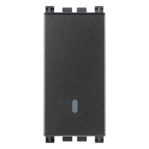 1P 20AX Grey Diverter <b>Switch</b> 4.1 In Length 5.3 In Height <b>Push</b> <b>Button</b> - Product Image 1