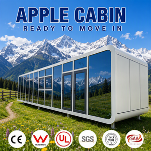 Maison préfabriquée modulaire Olive Grove Apple Cabin pour retraite en pleine nature, vacances à la campagne, séjour en <span class=keywords><strong>camping</strong></span> - Product Image 1