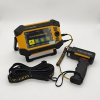 Detector de Grietas Inalámbrico HC-CK105, Medidor Digital Portátil de Ancho de Grietas en Concreto para Inspección de Edificios y Construcción