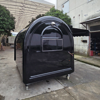 Remorque de food truck entièrement équipée, chariot à café, kiosque, chariot de bar mobile, remorques à fruits