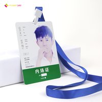YTS taille personnalisée nfc pvc stade billets d'événements sportifs billets de concert cartes de visite accès pass Vip