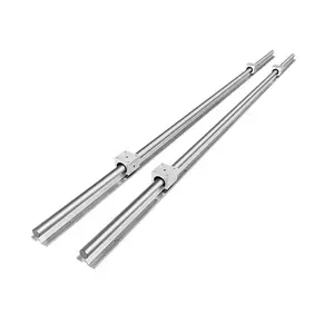 SBR Linear Guide Sliders SBR20 Linear shaft/optical axis + aluminum support Hard shaft