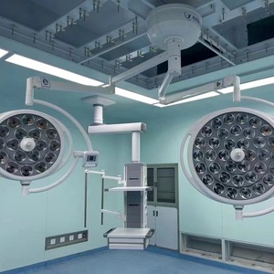 Lámpara Quirúrgica LED de Doble Cabezal Sin Sombra de 150W con Certificación CE para Iluminación de Operaciones en Hospitales Dentales - Product Image 3