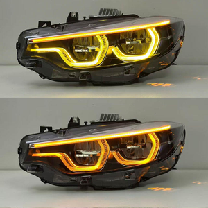Luz Delantera para Auto WLJ, Estilo IKON V2, Blanca, Amarilla, Ámbar, Roja, DRL para <span class=keywords><strong>BMW</strong></span> Serie <span class=keywords><strong>4</strong></span> F32 <span class=keywords><strong>F33</strong></span> F36 F80 F82 F8X M3 M4, con Certificación Emark - Product Image 3
