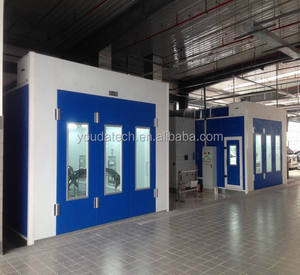 ห้องพ่นสีรถยนต์ในโรงงาน ห้องพ่นสีไฟฟ้าสำหรับซ่อมบำรุงรถยนต์ - Product Image 2
