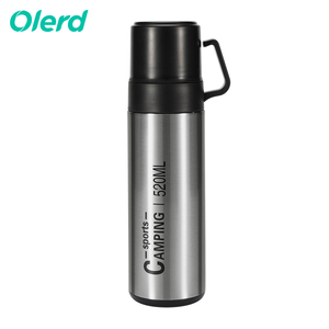Botella de <span class=keywords><strong>Agua</strong></span> Deportiva Olerd de 520 ml, Doble Pared, Acero Inoxidable, Aislamiento al Vacío, con Tapa Ecológica de PP - Product Image 5