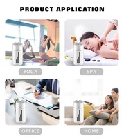 Diffuseur d'arômes ultrasonique en plastique, écologique, rechargeable par USB, portable, pour huiles essentielles, mignon, pour la maison, vente en gros