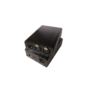 FHB Dante Ses Arabirimi 2 Mikrofon/Line Giriş x 2 Çıkış 24-Bit Ağ Ses Dönüştürücü, 48V Fantom Güçlü - Product Image 2