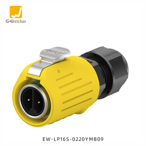 Vàng nữ bảng điều khiển gắn kết nhanh 2 3 lõi điện hàng không cắm kết nối công nghiệp EW-LP16 không thấm nước cho hàng không - Product Image 4