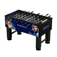 55 "Grande table de jeu de football standard Table de jeu de football à main professionnelle Table de football de football en bois intérieure pour adulte