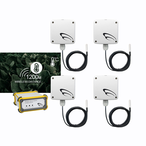 Sensor de Temperatura Inalámbrico Inteligente, Sensor de Temperatura Industrial a Prueba de Agua, Monitoreo de Temperatura Inalámbrico - Product Image 1