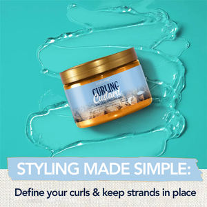 Ensemble de produits Curl Mousse pour les cheveux à la noix de coco Crème pour les boucles Gel pour les cheveux <span class=keywords><strong>Curling</strong></span> <span class=keywords><strong>Custard</strong></span> Curl Spray - Product Image 3