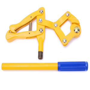 Estrattore <span class=keywords><strong>per</strong></span> barra di filettatura a catena di scimmia resistente con finitura verniciata gialla - Product Image 5