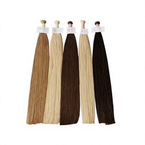 เส้นผมมนุษย์สีบลอนด์ธรรมชาติสำหรับเพิ่มความยาวและความหนา ผมตรงสีบลอนด์คุณภาพพรีเมียมแบบ Remy สำหรับใช้งานระดับมืออาชีพ - Product Image 3