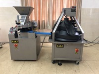 Coupeur automatique commercial de diviseur de boule de pâte de cône d'humidité élevée et machine plus ronde pour le pain de pizza