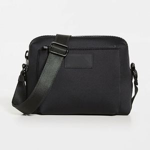 Bolso Bandolera Clásico Vintage de Neopreno Negro Personalizado para Mujer, Ligero, Gran Capacidad, Cierre de Cremallera Impermeable - Product Image 2