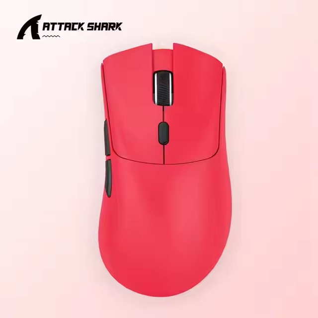 Attack Shark R1 Triple Mode Mouse, PAW3311 E-Sports Optical Sensor, Portable Silent Design for Gaming Notebook