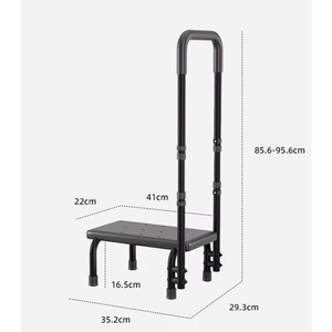 Adjustable Height Kids Wooden Kitchen Step Stool Foldable elderly Learning Tower Toddler Step Stool for Toddler Kids - Product Image 6