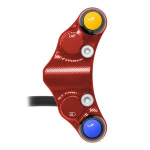 Interruptor de Manillar Izquierdo para BMW S 1000 RR HP4 (Rojo) - Product Image 4