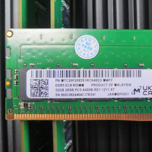 เมมโมรี่สติ๊กระบบตั้งโต๊ะ DDR5โมดูลสีเขียวขนาดเล็กชิป adie M-Series คุณภาพสูง MTC20F2085S1RC64BD2 6400MHz 32GB Stock Server M - Product Image 4