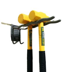 Crochet mural double en acier au carbone série Unipower Tool Hook, capacité de charge 15 kg, pour rangement d'atelier - Product Image 5