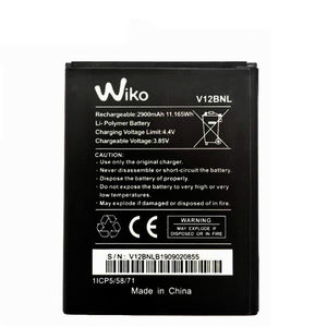 Nouvelle batterie de remplacement d'origine 2500mAh 3913 <span class=keywords><strong>Lenny</strong></span> <span class=keywords><strong>4</strong></span> Plus <span class=keywords><strong>4</strong></span> + / Wiko 5251 téléphone portable - Product Image 2