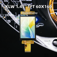 Module d'écran LCD chinois avec écran TFT de 1,45 pouce, résolution 60x160, circuit intégré de pilote GC9107, interface SPI 4 fils, connecteur 13 broches