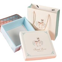 Cajas de Regalo Plegables Magnéticas con Logotipo Personalizado, Ecológicas, de Papel de Arte Rojo Festivo de Lujo con Laminación Mate