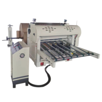 Ligne de carton ondulé de 2 plis avec la découpeuse croisée en spirale et le support Shaftless