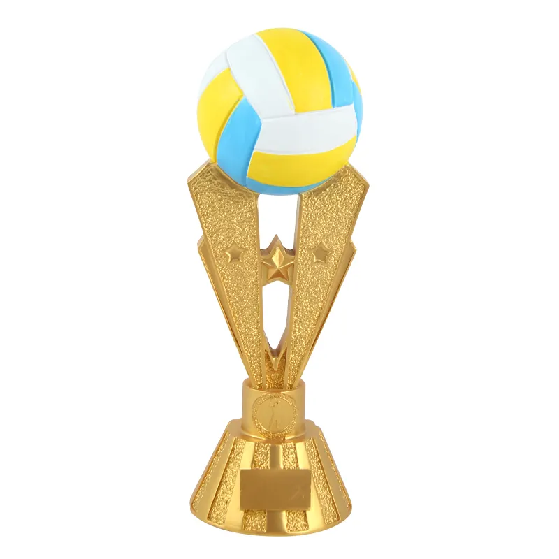 Groothandel Basketbal Voetbalspel Hars Trofee Goud Kampioenschap Voetbal Trofee Awards